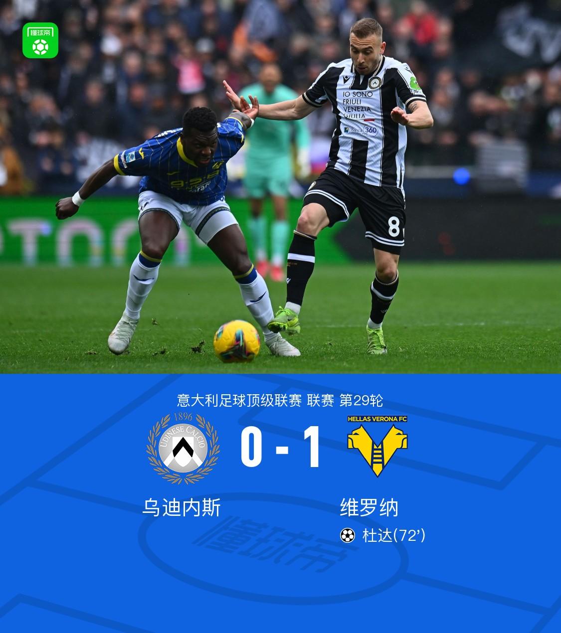 乌迪内斯联赛表现出色，稳坐前几名位置