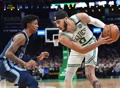 灰熊逆转凯尔特人，约瓦尔莫强势26+14